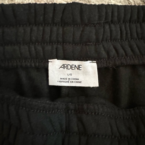 NWT Women’s Size L Ardene black sweat shorts - Picture 7 of 9